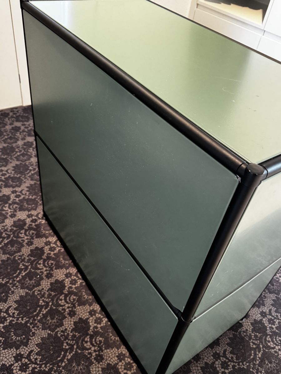 Pfister Regale: Pfister  system 4 Sideboard Quadro ,dark green – Gebraucht aus Jonen von chrispluess 2