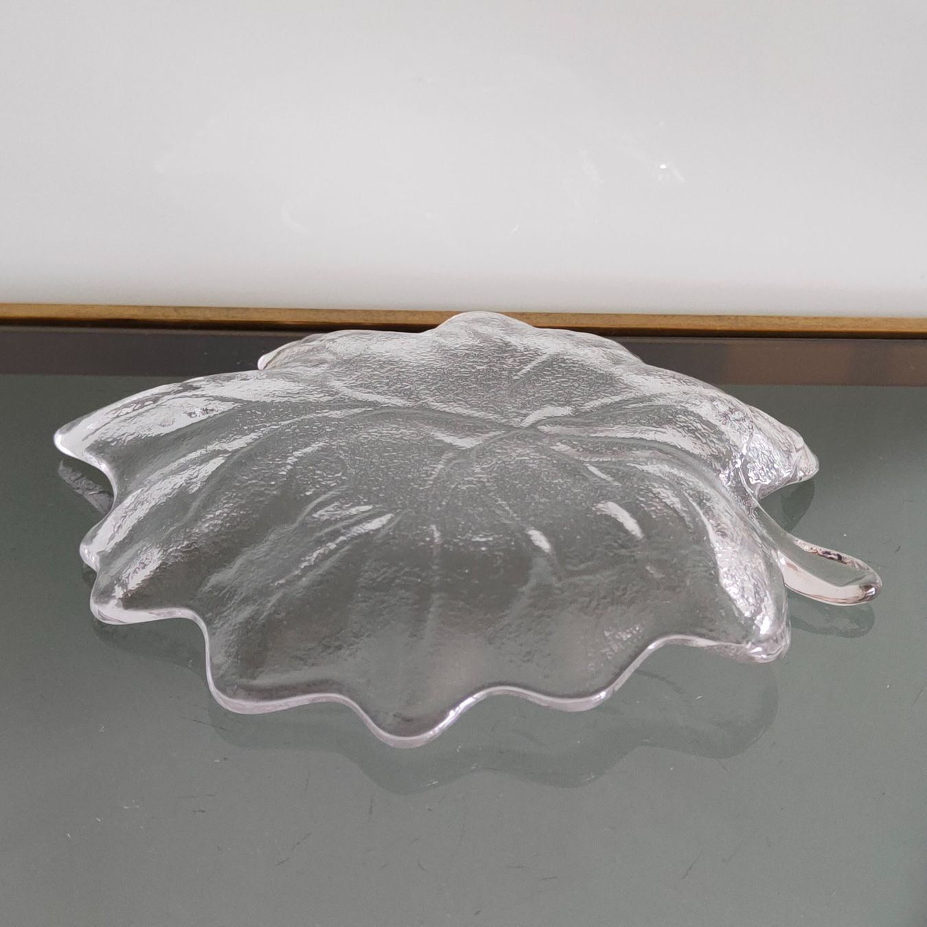 Schalen: Hergisvil-Glas, dekorative Schale, Ahorn – Gebraucht aus Birr von sen_8djr 3