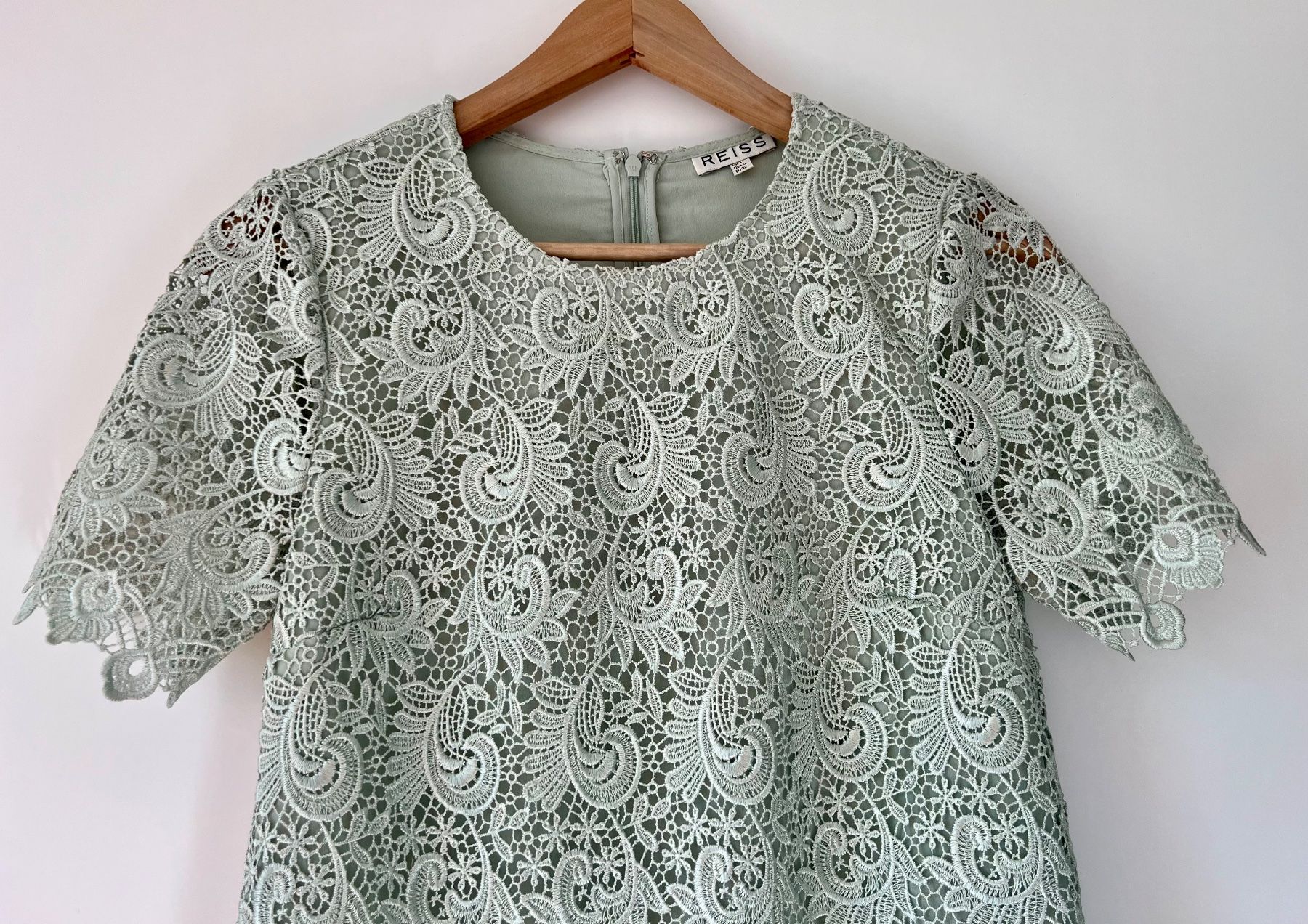 Camicette: NEU: Reiss Spitzentop Gr. 32 – Nuovo (secondo la descrizione) da Lachen venduto da mar_ox 3
