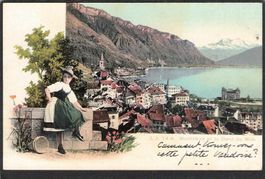 ,Montreux et la Dent du Midi