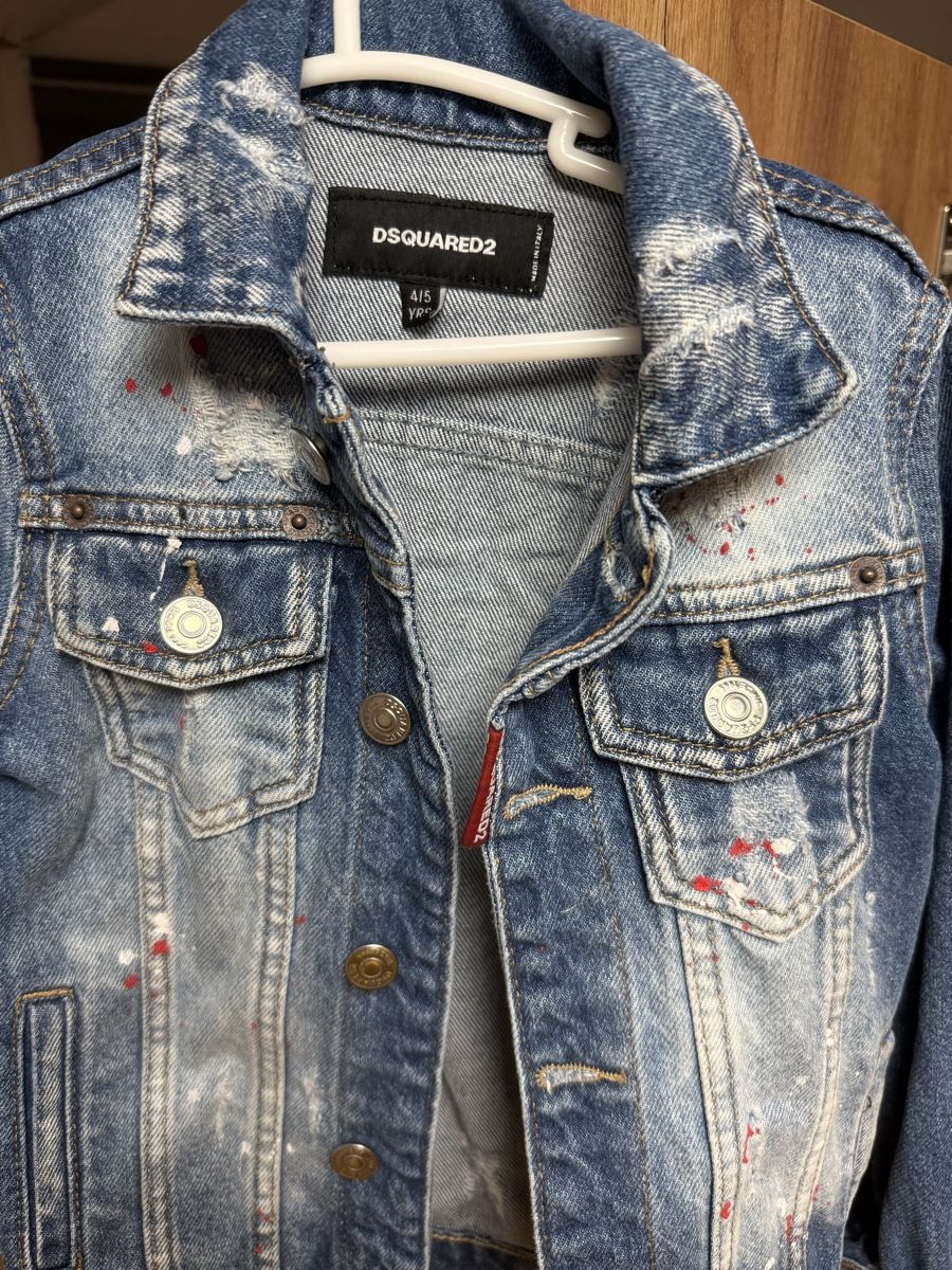 Giacche & Cappotti: DSQUARED2 Jeansjacke für Kinder  – Usato da Hallau venduto da lagerverkauf_ch 1
