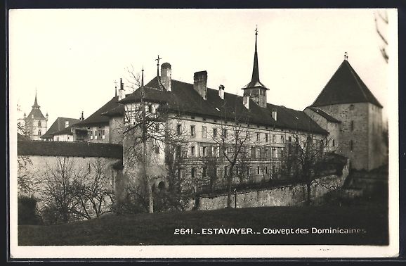 Cartoline postali: AK Estavayer, Couvent des Dominicaines – Usato da Berlin venduto da bartko-reher