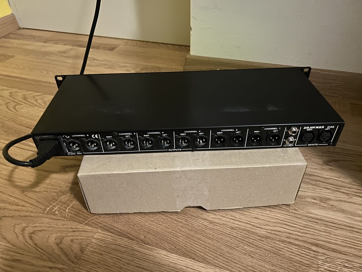 Strumenti musicali: Drawmer DA6 Distribution Amplifier - Top Zustand! – Usato da Birr venduto da nbsound 4