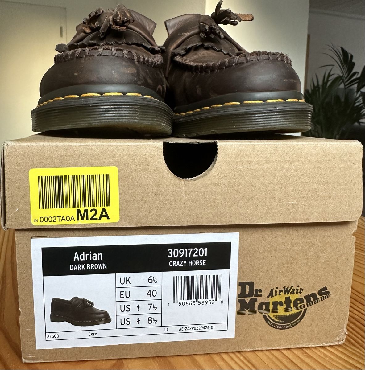 Dr. Martens Scarpe da uomo: Dr Martens Adrian DARK BROWN (EU 40) – Usato da Malleray venduto da noe_vyq9 7