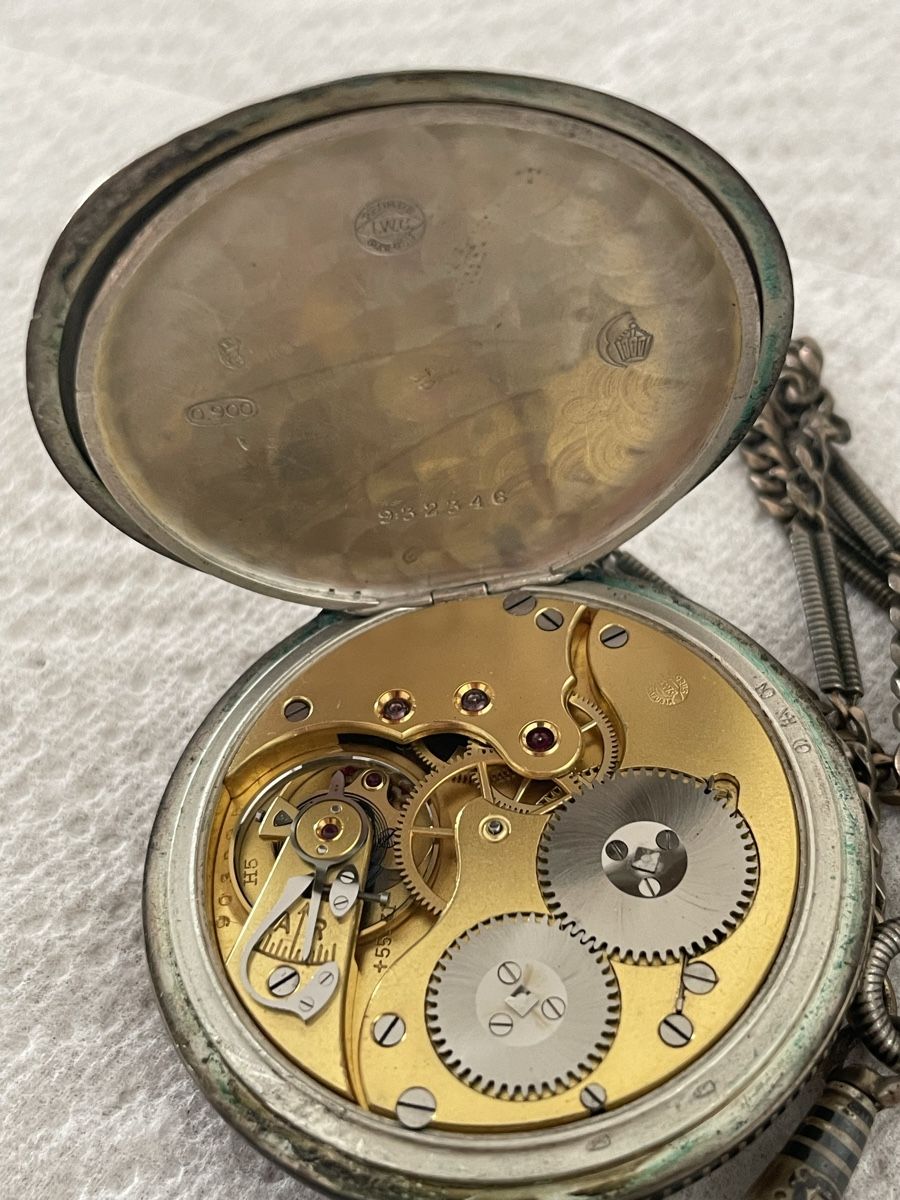 IWC Orologi: IWC - Taschenuhr mit Kette – Usato da Zürich venduto da semi16 6