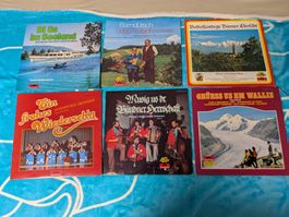 15x Schweizer Volksmusik & Jodel LP Vinyl – Ex Libris