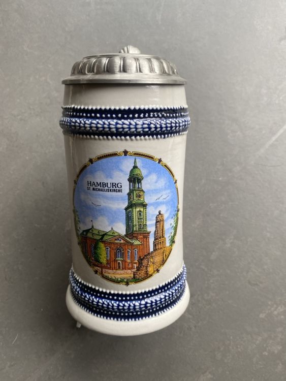 Bierkrug 0,5l Brandenburg | Preußisches Landeswappen | Keramik Bierkrug #9425