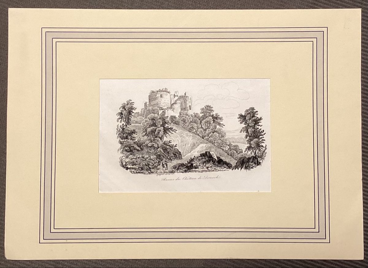 Incisioni: Stich Schloss/Burg Dorneck – Usato da Reinach BL venduto da Linda013