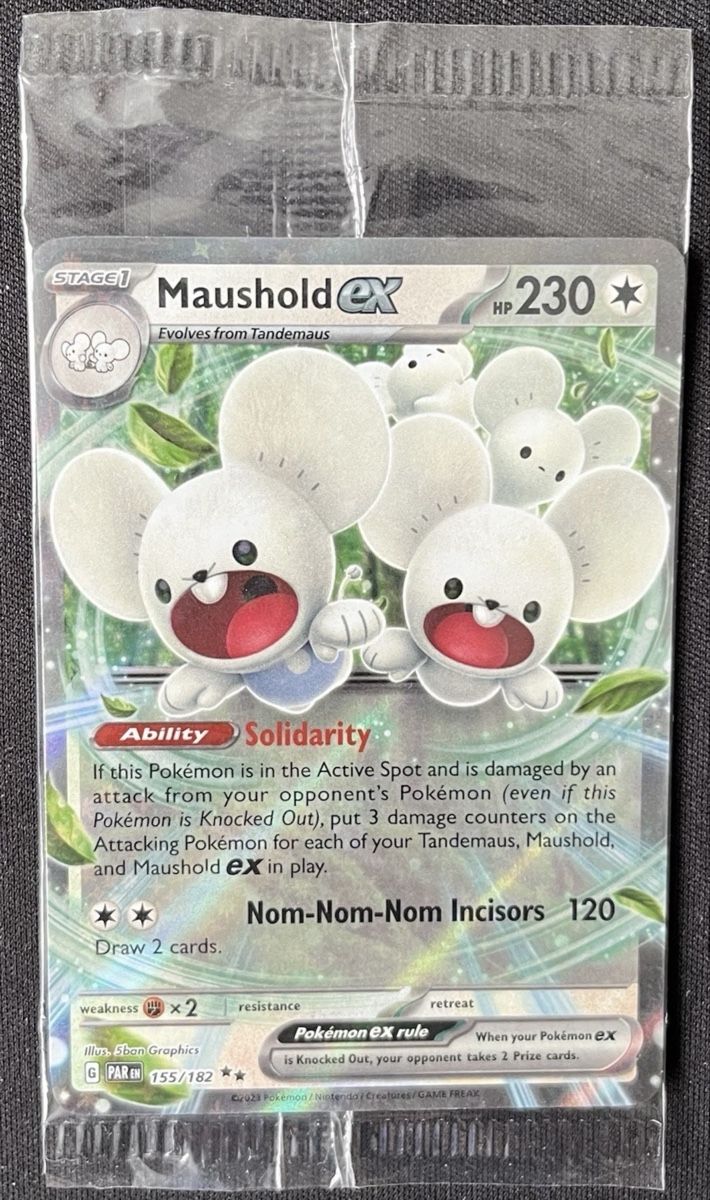 Maushold ex 155/182 Paradox Rift Adventure Chest Sealed (Neu und ...