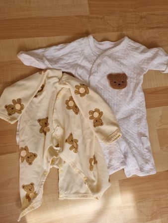 2er Set Baby Schlafanzüge, Grösse 56 Neu