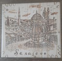 Sarajevo - Brandmalerei