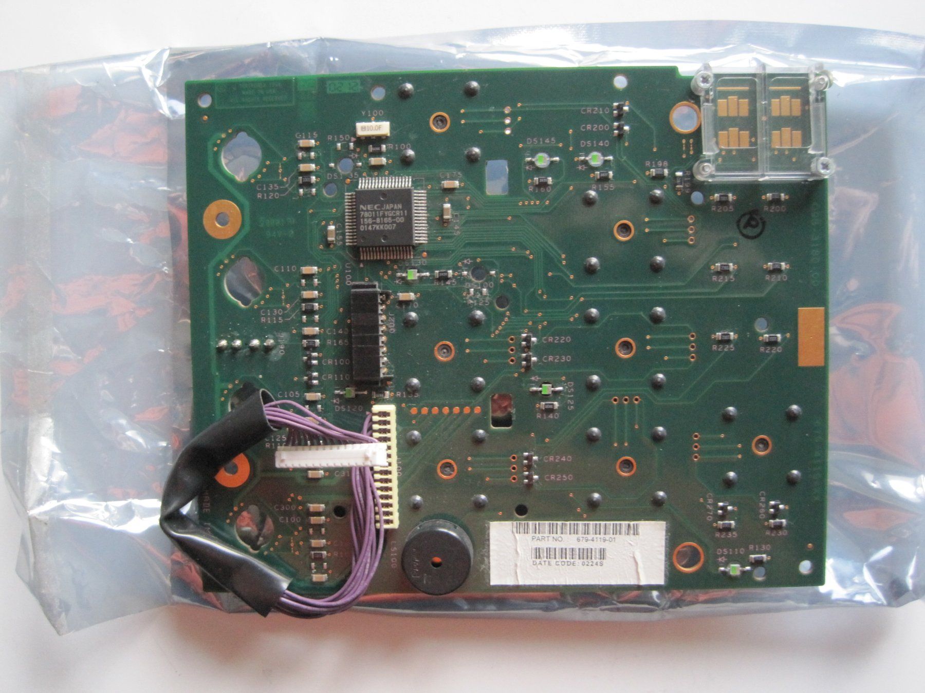 Tektronix Componenti elettronici: Tek TDS3000 Frontpanel Print – Difettoso da Dietwil venduto da Jaenzi