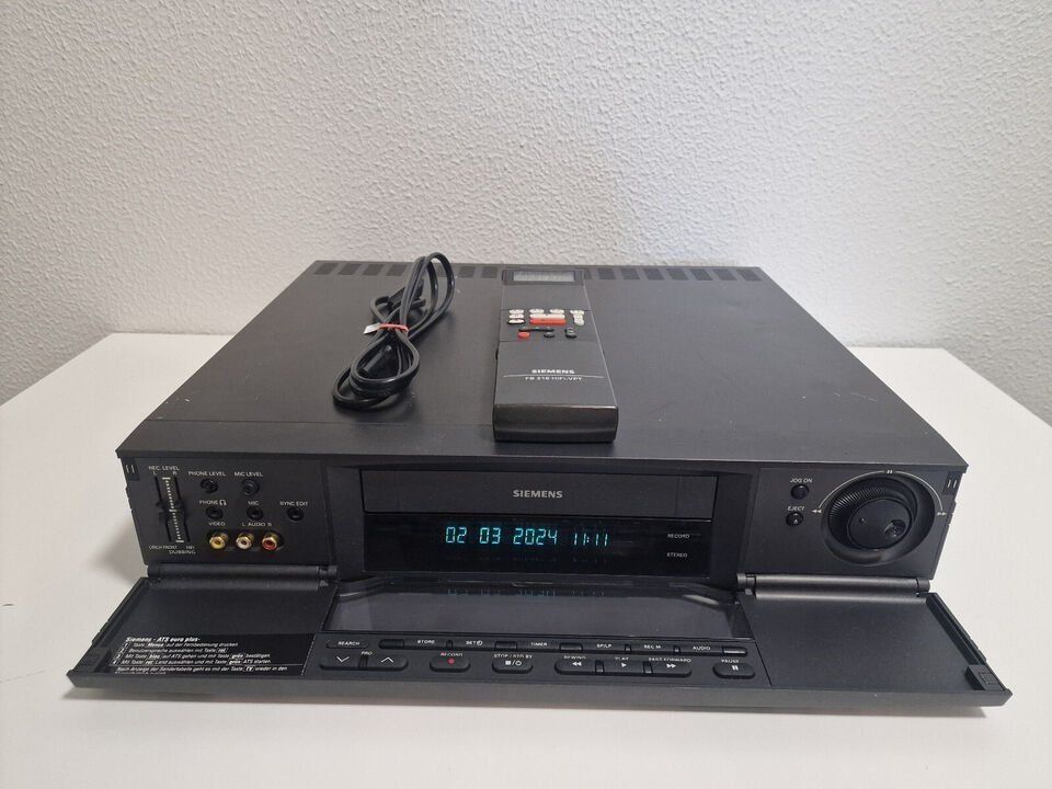 Aufnahmegeräte: SIEMENS HI-FI PAL VIDEOREKORDER – Gebraucht aus Bettlach von bet_zy9k