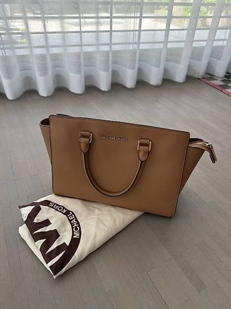 Michael Kors Tasche braun Leder