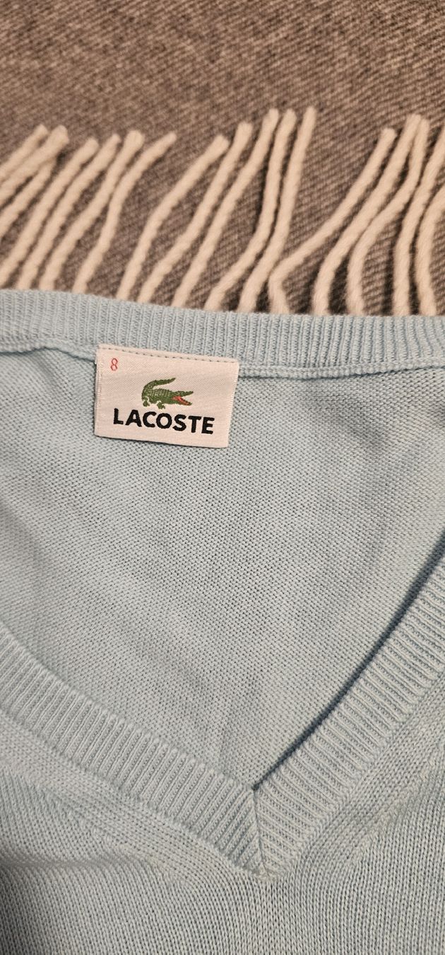 Lacoste Maglioni & Felpe: Lacoste Pullover, hellblau, Gr.8/XL, Top Zustand! – Nuovo (secondo la descrizione) da Riedikon venduto da Winter21. 1