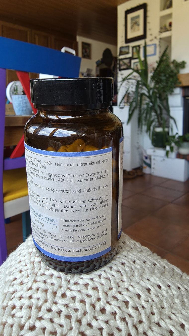 Lebensmittel & Spezialitäten: PEA Palmitoylethanolamid 400mg  – Gebraucht aus Morschach von Jean_Nine 1
