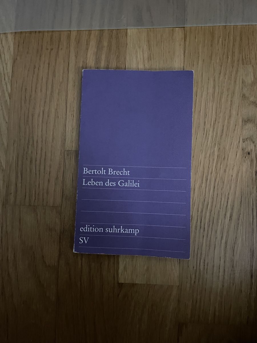 Libri: Bertolt Brecht - Leben des Galilei – Usato da Zürich venduto da estela22