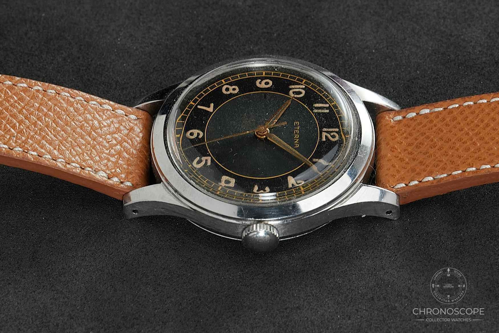 Eterna Uhren: Eterna “Gilt Dial” Oversize Wristwatch – Gebraucht aus Luzern von ChronoScope6004 4