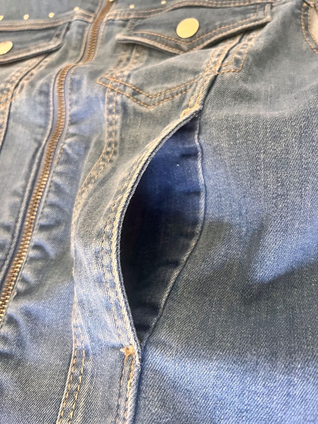 Mayoral Altro abbigliamento per bambina: Mayoral Jeansweste Gr. 16 / 162 neu – Nuovo (secondo la descrizione) da Belp venduto da Solyluna 2