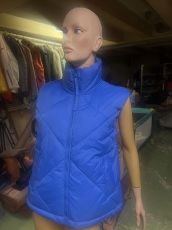 B.young Daunenweste Steppweste Gr. 38 blau