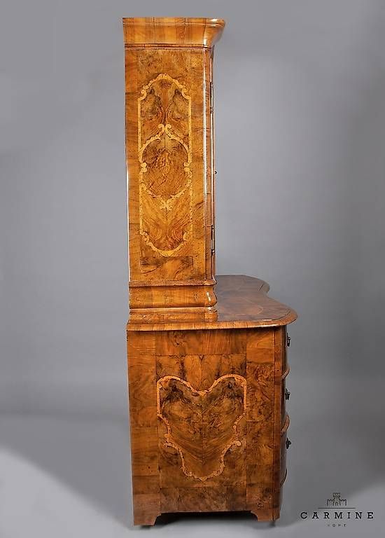 Cassettiere: Barocke Aufsatzkommode, wohl Basel um 1740 – Usato da Ostermundigen venduto da CarmineHome 2