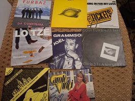 Lot 45 tours Artistes Suisses,  Pop, Rock, Divers