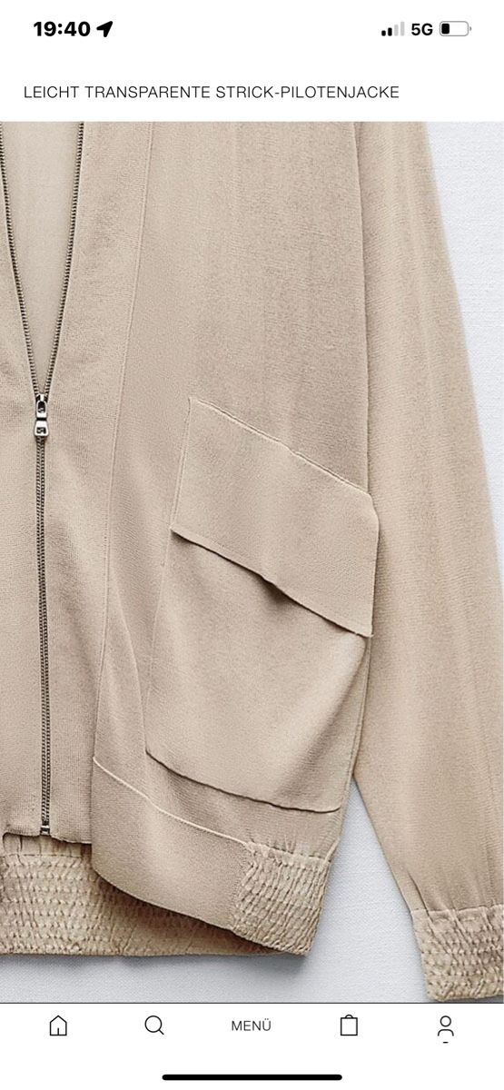 Zara Jacken: Zara Jacke Perlgrau – Neu (gemäss Beschreibung) aus Zürich von Fashionista00 1