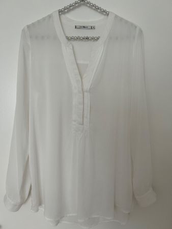 Paul Kehl Bluse Weiss, Gr. 38 - Top Zustand!