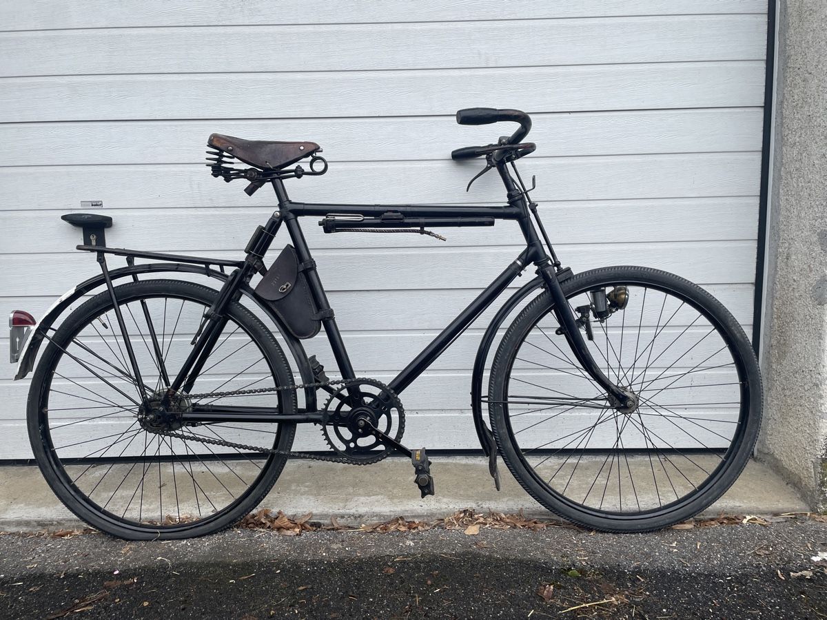 Schweizer Armee Biciclette: Ordonanzrad Militärvelo 1942 – Usato da Igis venduto da swyssair01