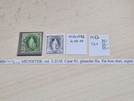 Stehende 74Eb.3.21/II, signiert, ab 1.-