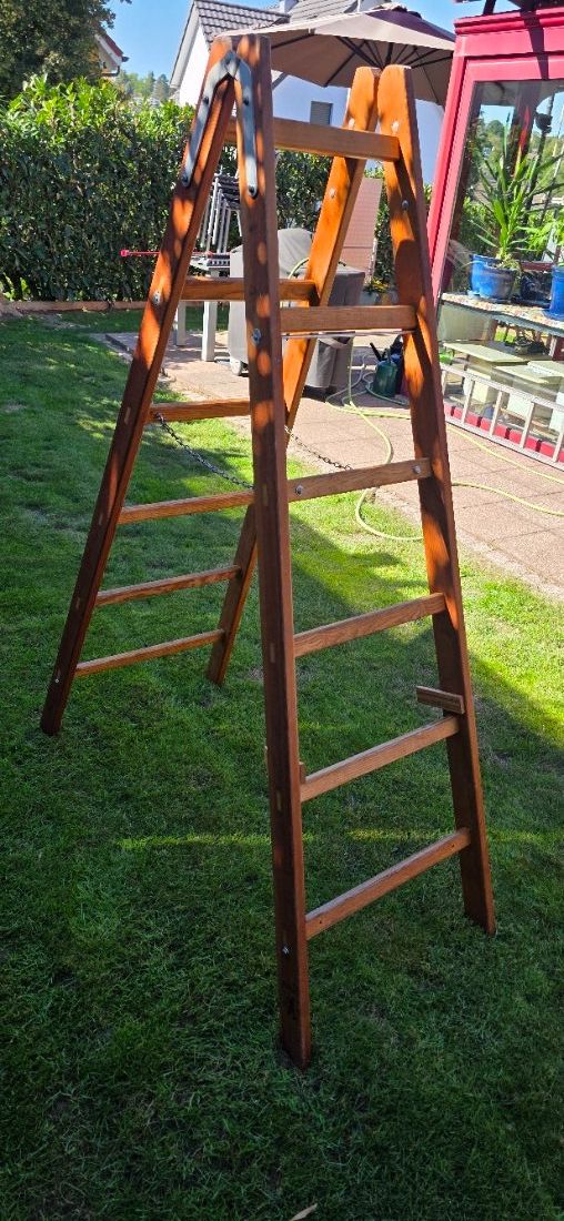 Scale: Holz Bockleiter – Usato da Oberwil BL venduto da mst65 1