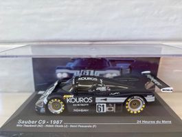 Ixo Sauber C 9 1987 Le Mans Kouros Mercedes 1/43
