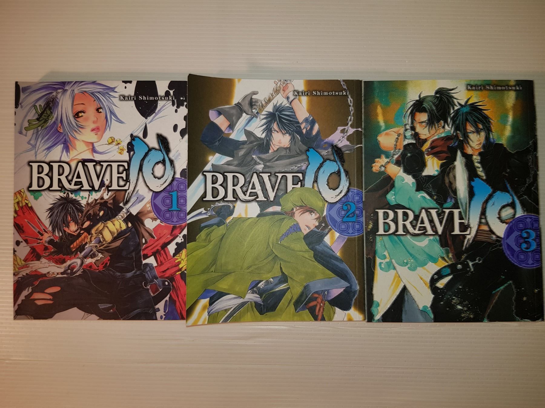Fumetti: Brave 10 - Manga 1 bis 3 – Usato da Münchenstein venduto da vitalfit