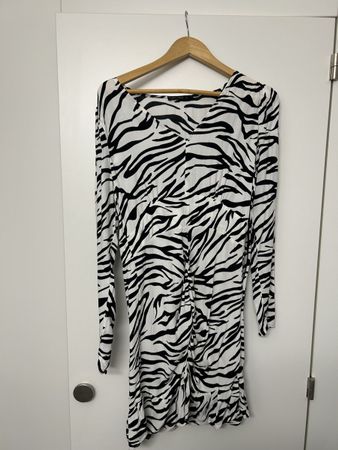 Kleid LCW Zebra Muster Grösse M