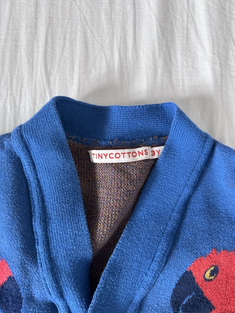 Jacken & Mäntel: Tiny Cottons Papagei Jacke / Jäckchen / Jäggli Gr 98 – Gebraucht aus Rifferswil von nahug 1