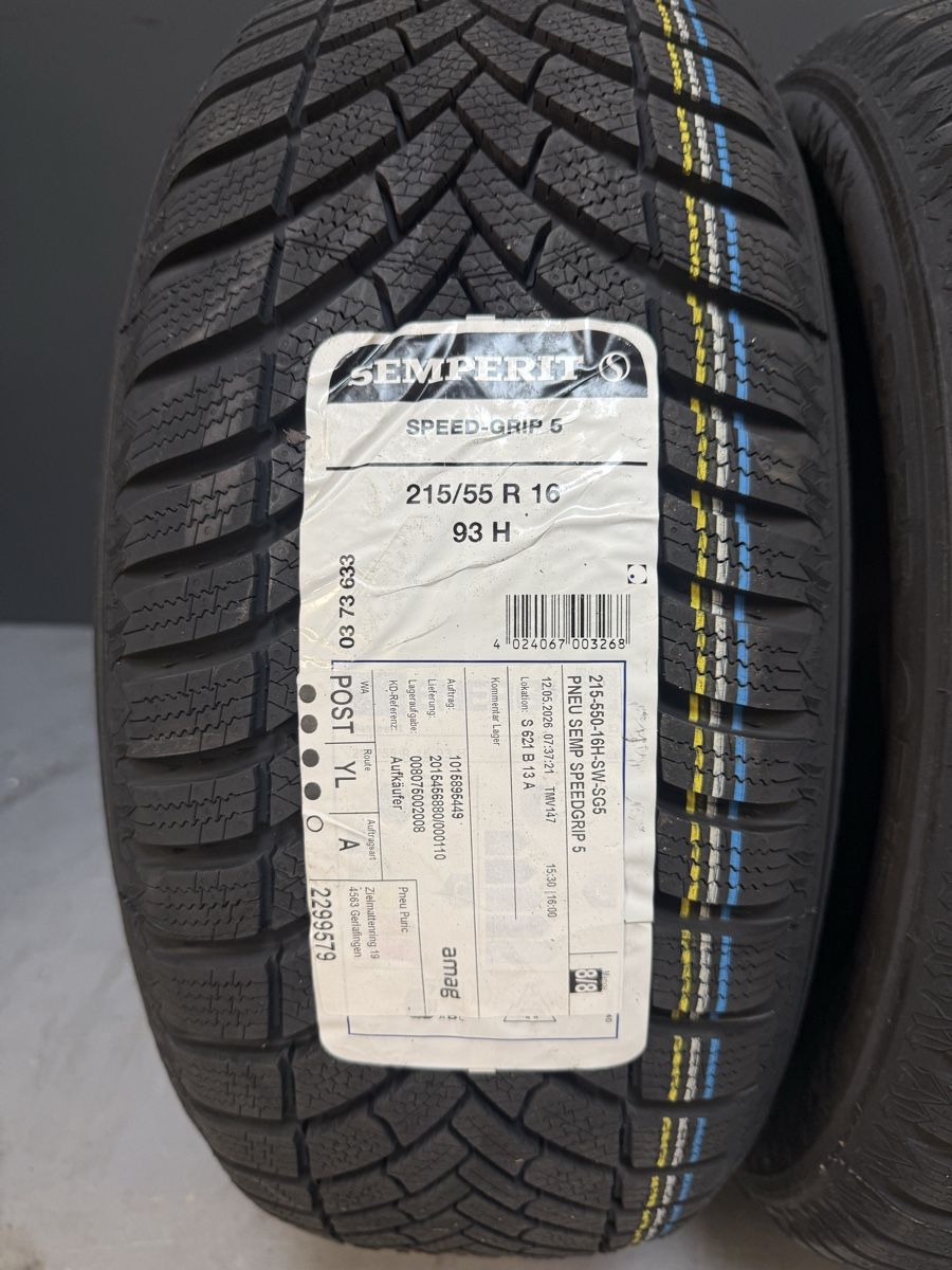 Semperit Pneumatici & Ruote complete: Winterreifen 215/55R16 93H Semperit – Nuovo e nell'imballaggio originale da Gerlafingen venduto da Pneu-Puric 1