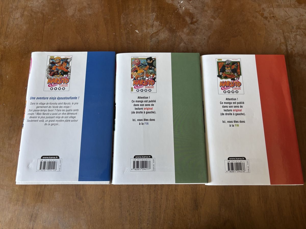 Comics: Manga Naruto tome 1,2,3 – Neu (gemäss Beschreibung) aus Vaulruz von hei_599d 1