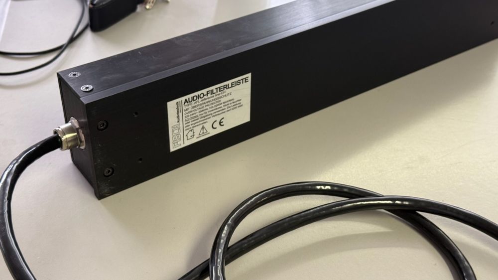 Fisch Reference line stabile Audio-Netzleiste mit Schuko