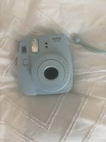 Originale hellblaue Fujifilm Instax Mini 8 Kamera, Top