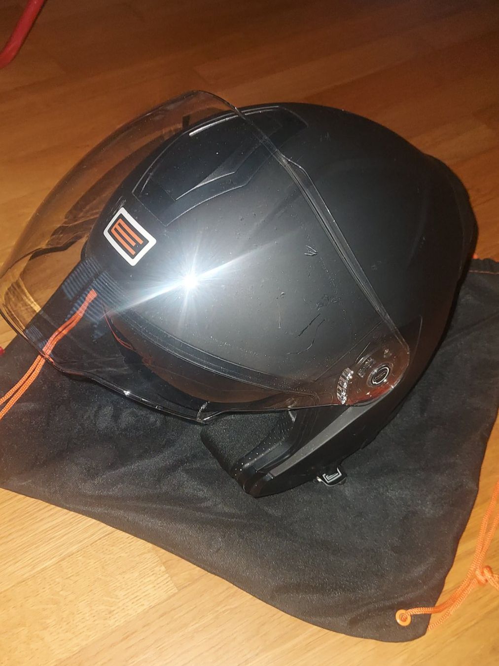 Helme & Visiere: Jethelm Gr. M Schwarzmatt – Gebraucht aus Hohenrain von ML-DD 1