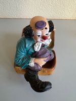 Sammlerstück:  Clown in Koffer, Vintage Figur