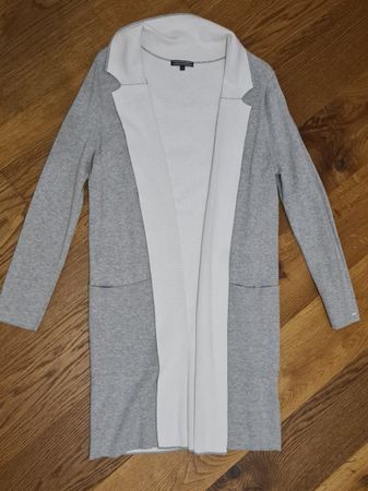 Tommy Hilfiger Cardigan, grau/weiss, Gr. M, wie neu!