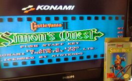 NES : Castlevania 2 Simon's Quest, Boîte en Très Bon état !