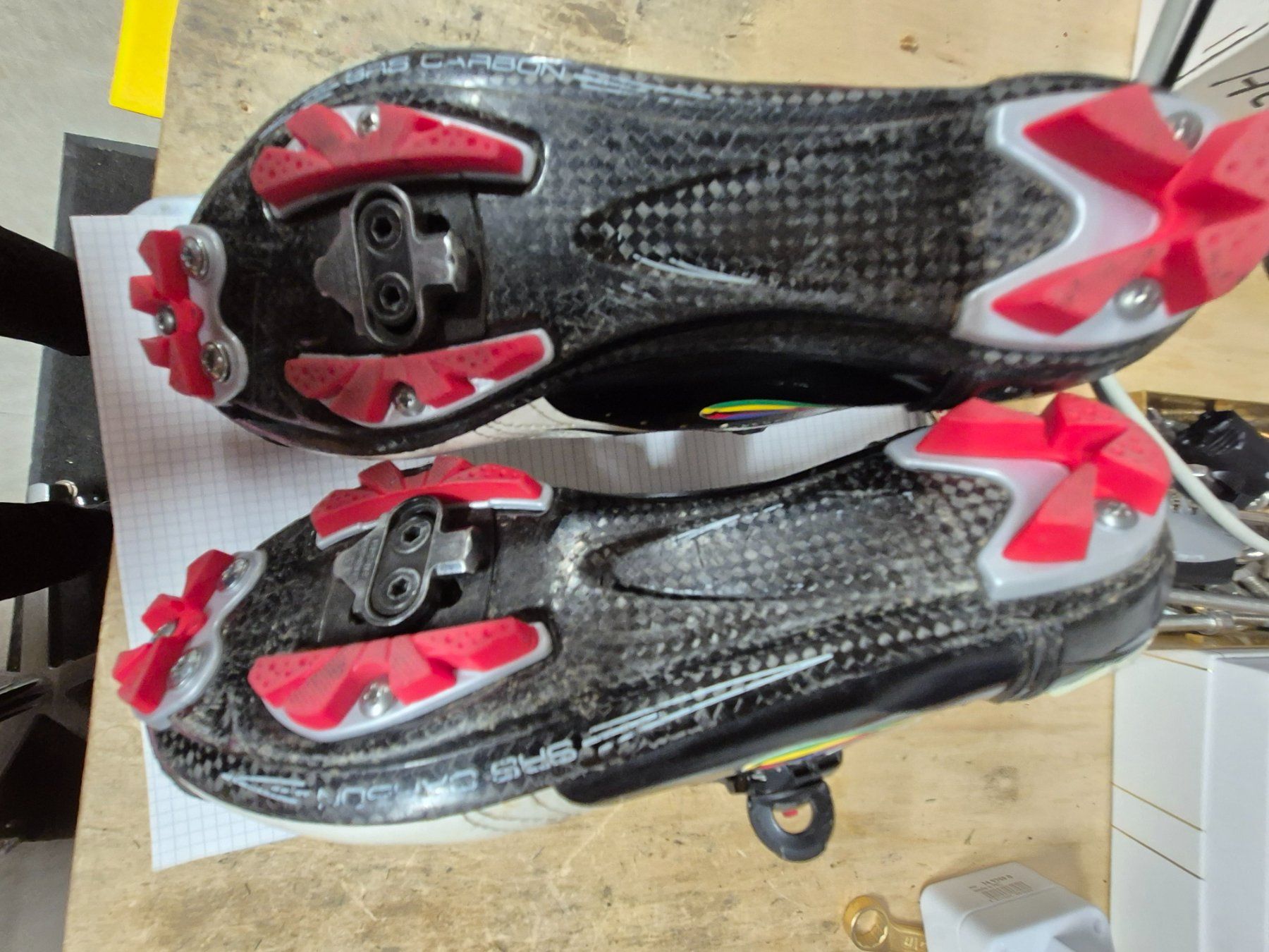 Herrenschuhe: Sidi Rennradschuhe 42.5  SPD Schuhplatten – Gebraucht aus Rapperswil SG von HUE-RO-RA 1