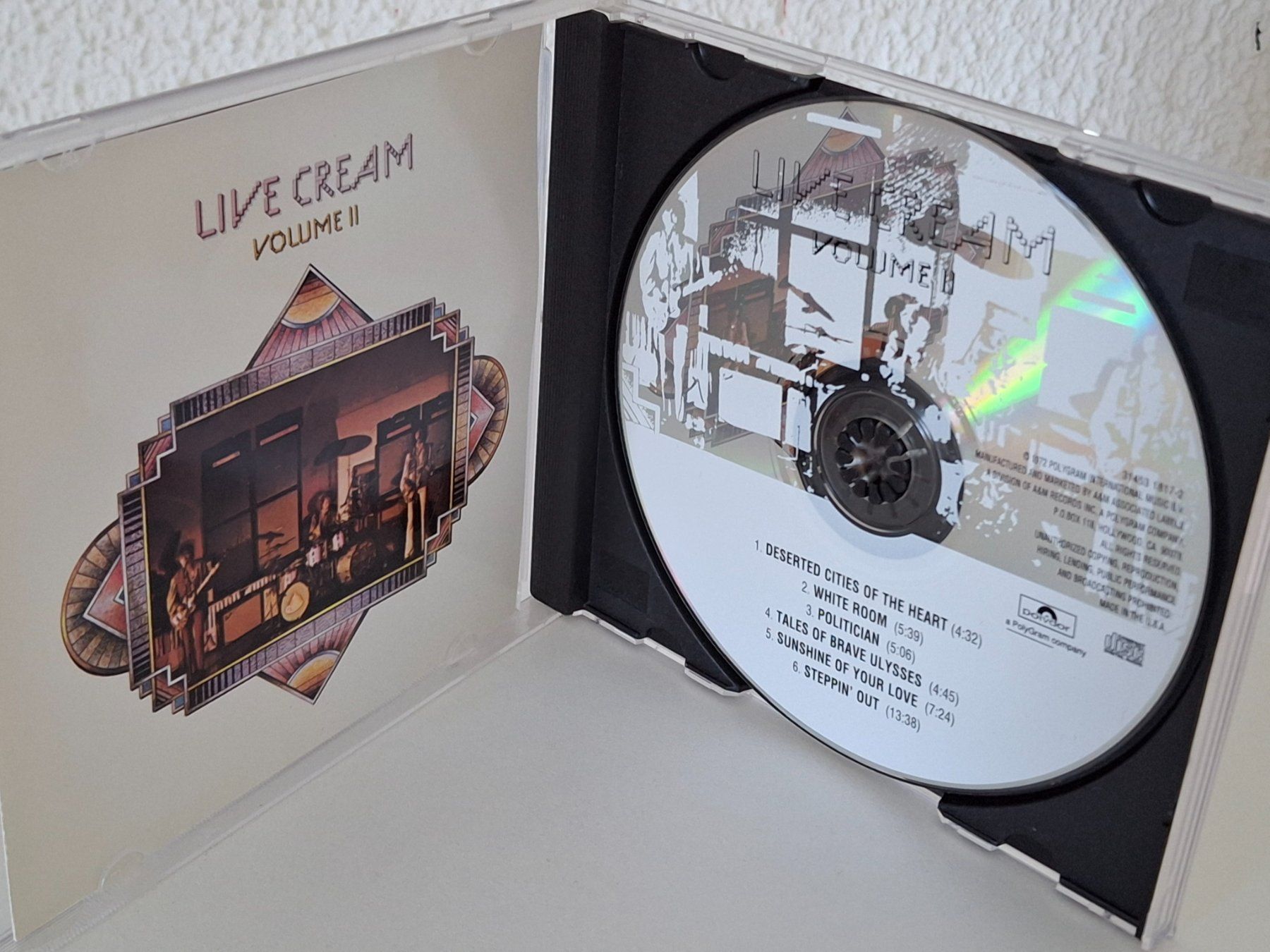 CDs: CD Cream - Live Cream Volume II – Gebraucht aus Aarberg von Jackup1 2