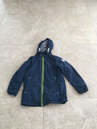 H&M Regen- und Fleecejacke Gr. 128