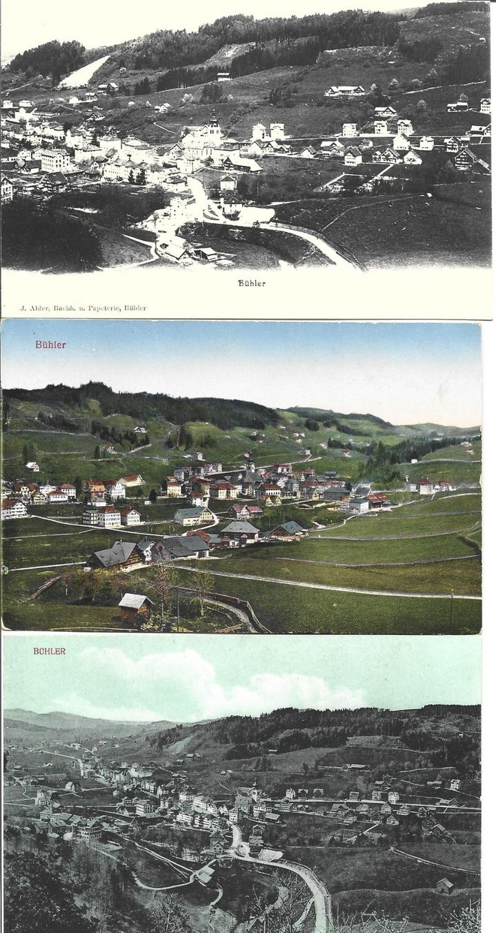 Ansichtskarten: AK Bühler 6x – Gebraucht aus Appenzell von mai25 1