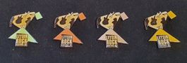 A067 - 4er Pin Set Leysin Rock Festival 92