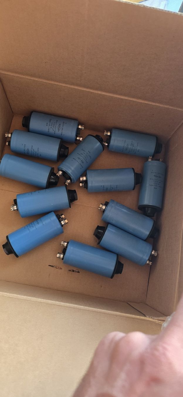 Componenti elettronici: Electrolytique Leclanche EFV 14-100/1500 Capacitor. – Usato da Weiningen ZH venduto da ped_fbx2