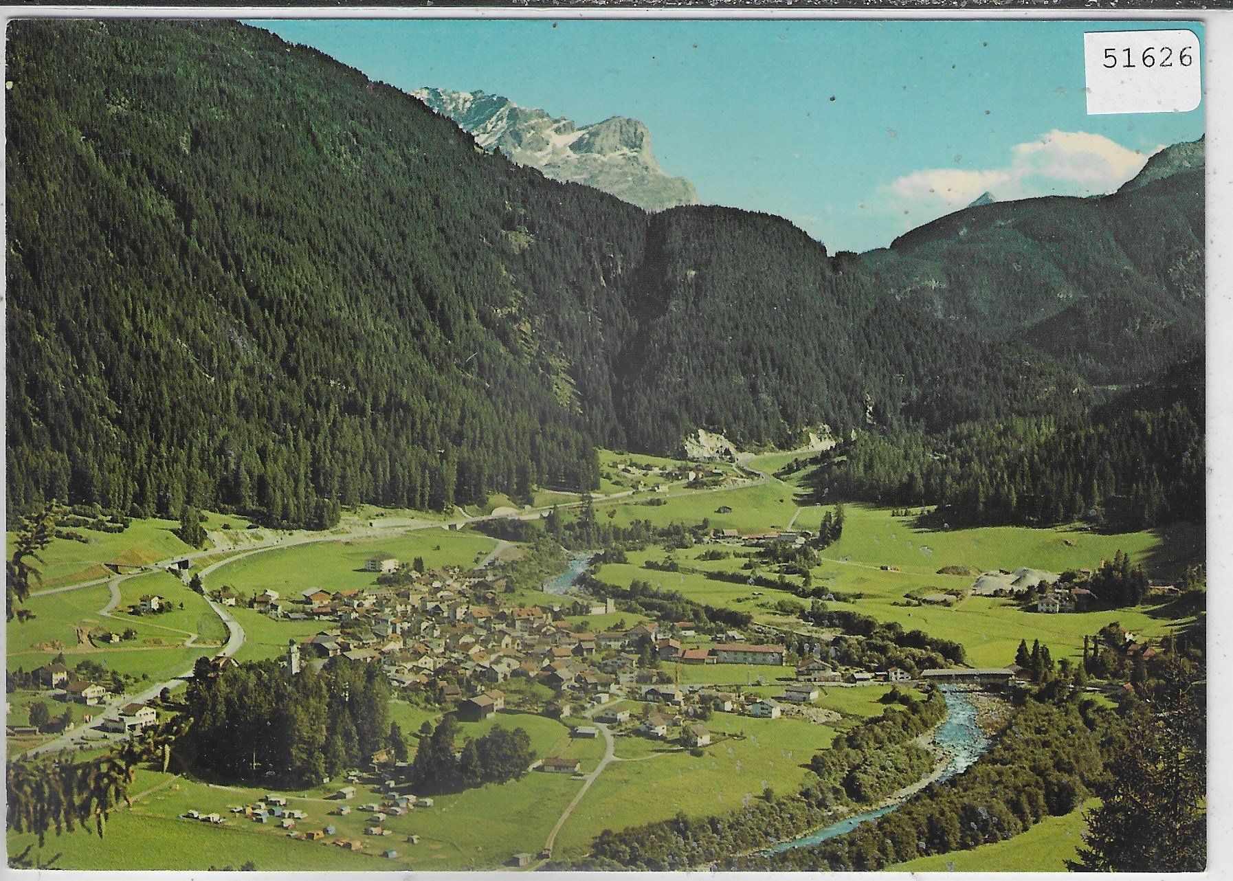 Cartoline postali: Andeer - Generalansicht – Usato da Ettingen venduto da Kartenplanet